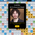 I expected 45 points, but instead I found this: The picture is of Michael Lazer Walker, developer of Words With Friends.You’ll only see it if you’re playing the Facebook version...